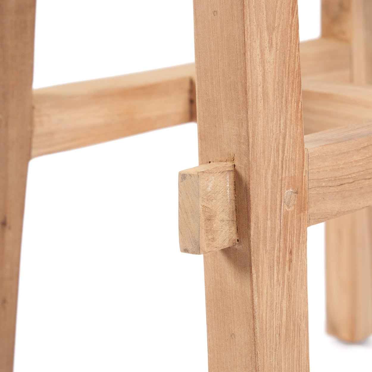 TABANAN STOOL | NATURAL | RECLAIMED TEAK | IN-OUTDOORS