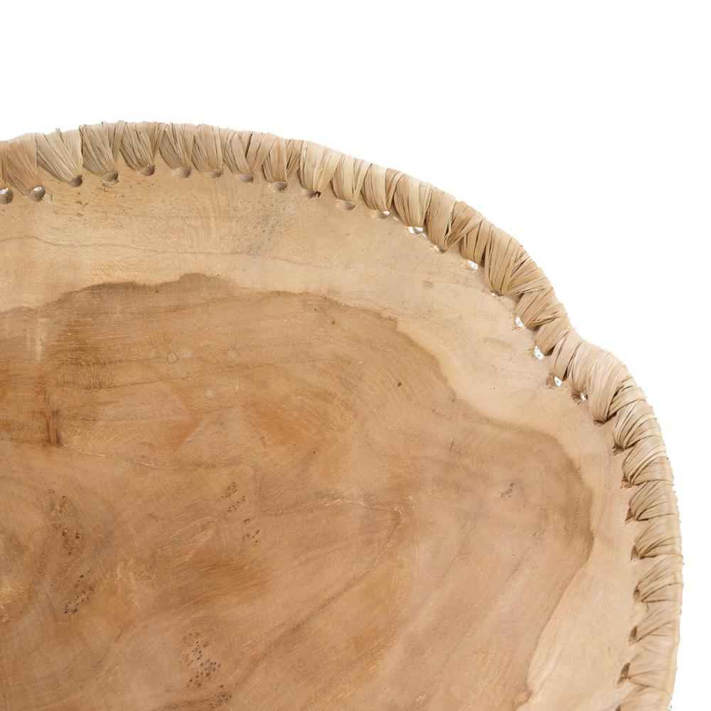 TAGME TEAK BOWL | NATURAL | LARGE