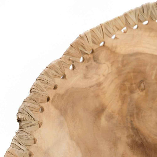 TAGME TEAK BOWL | NATURAL | LARGE