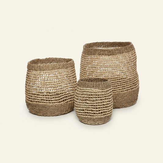 TAM HAI BASKETS | NATURAL | SET OF 3