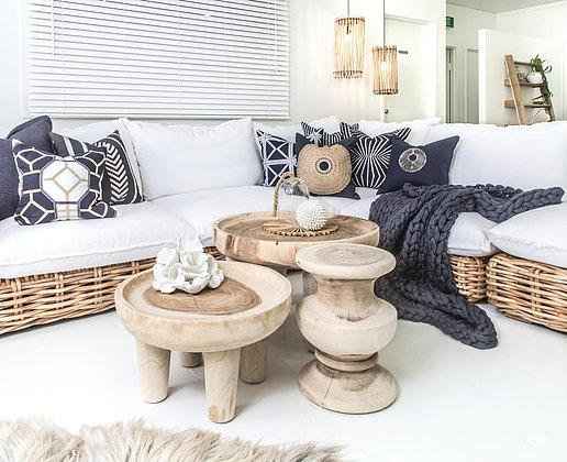 TAMALE SIDE TABLE | NATURAL