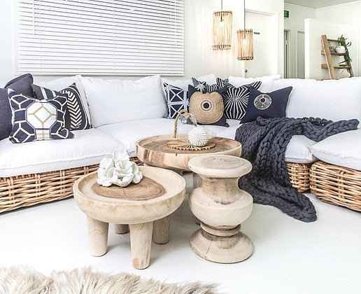 TAMALE SIDE TABLE | NATURAL