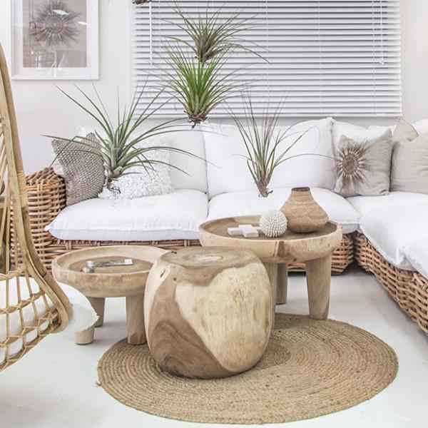 TAMALE SIDE TABLE | NATURAL