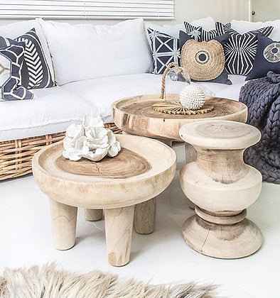 TAMALE SIDE TABLE | NATURAL