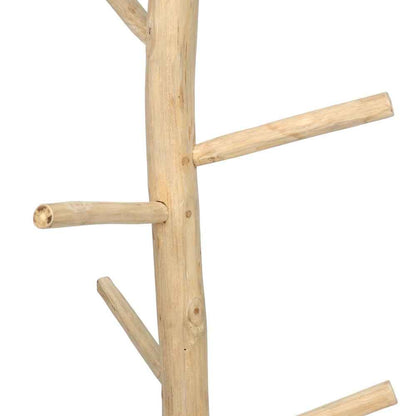 TEAK COAT HANGER | NATURAL