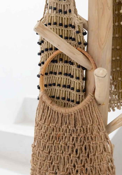 TEAK COAT HANGER | NATURAL
