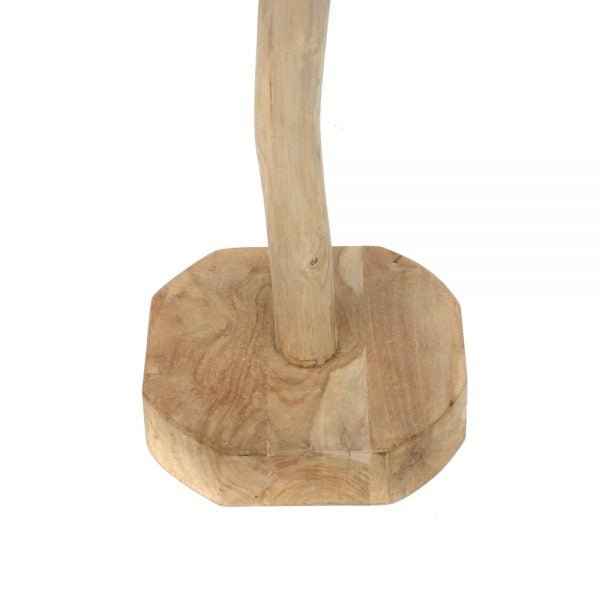 TEAK COAT HANGER | NATURAL
