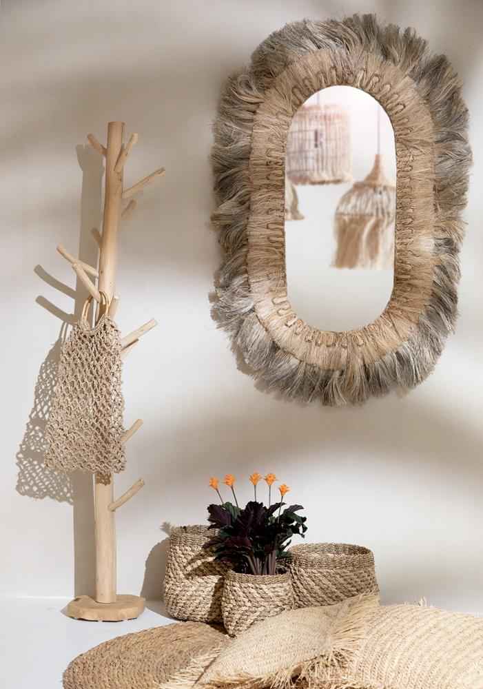 TEAK COAT HANGER | NATURAL
