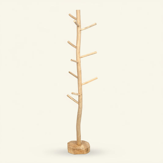 TEAK COAT HANGER | NATURAL - Green Design Gallery
