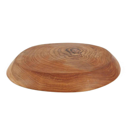 TEAK DINING PLATES | SET OF 6