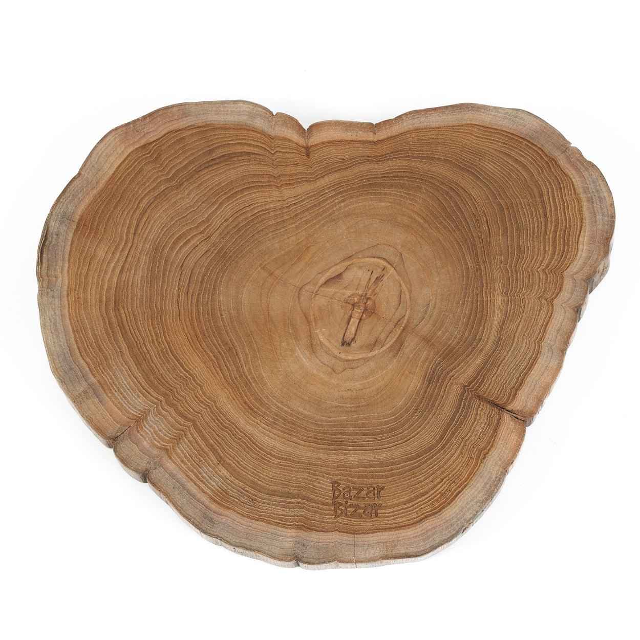TEAK ROOT CUTTING BOARD | LARGE