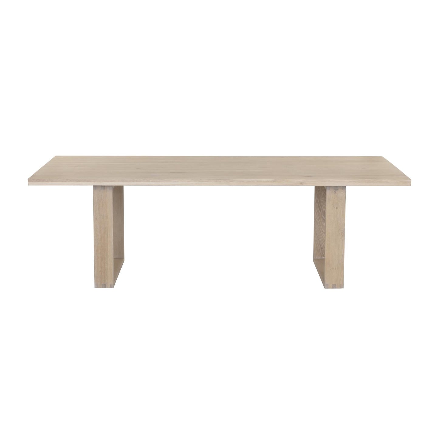 THANUS 94.5" DINING TABLE - LIGHT OAK