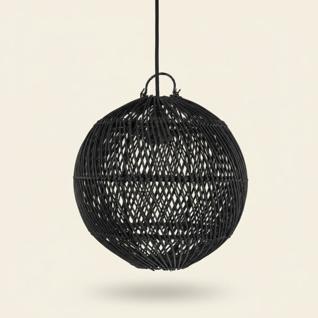 BUBBLE PENDANT SHADE | BLACK