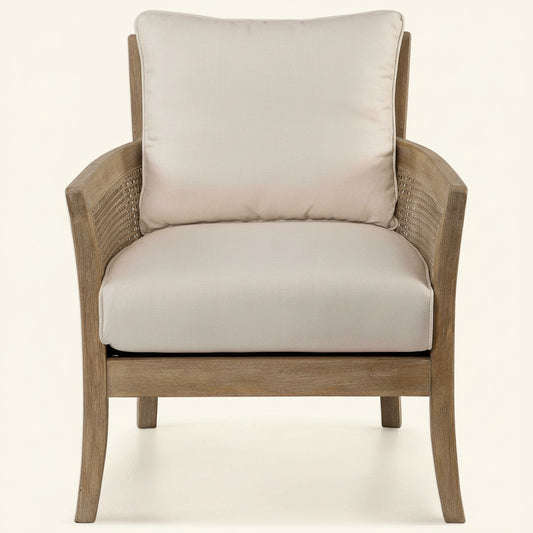 THE GROVE CANE CHAIR: NATURAL