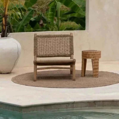 PARAMO SIDE TABLE - STOOL | NATURAL | IN-OUTDOORS