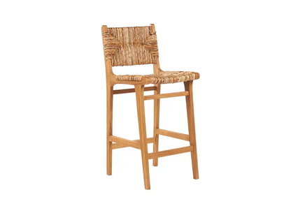 PUQUTA BAR CHAIR | RECLAIMED TEAK | NATURAL | IN-OUTDOORS