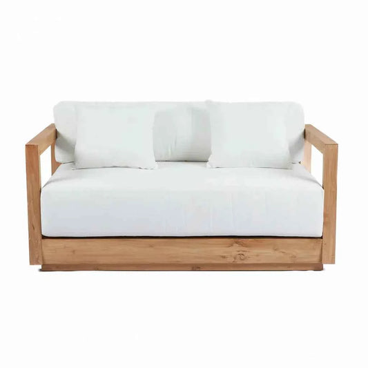 MUMALA TWO-SEATER SOFA | WHITE | IN-OUTDOORS