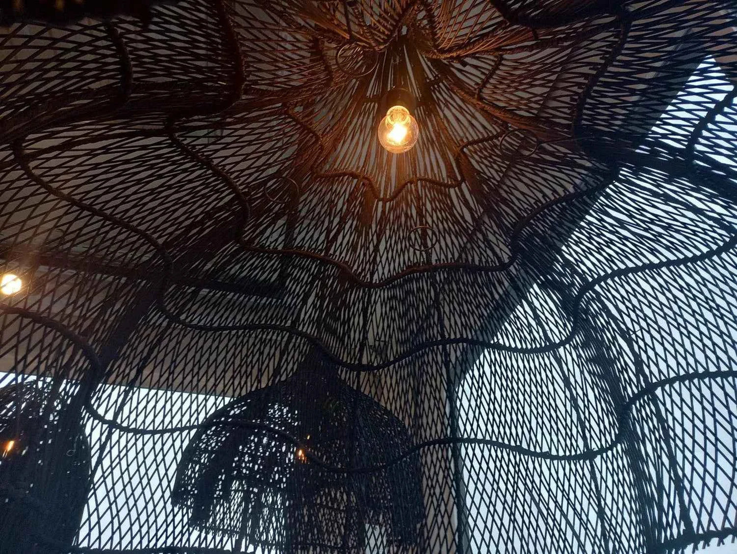 WHIPPED PENDANT SHADE | BLACK
