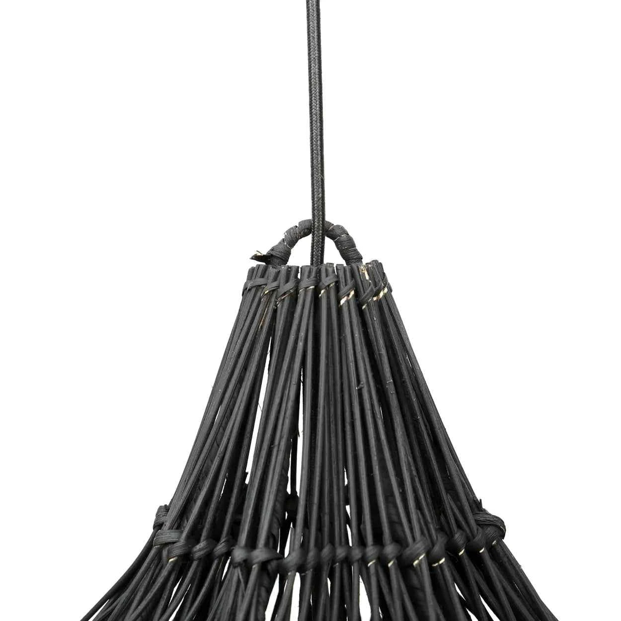 WHIPPED PENDANT SHADE | BLACK