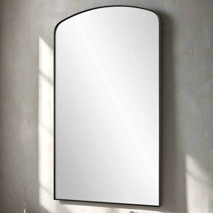 TORDERA BLACK ARCH VANITY MIRROR