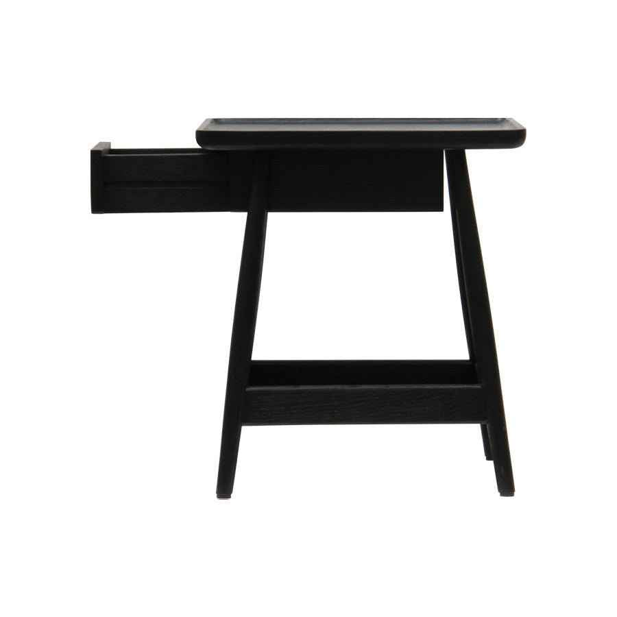 TRAY (BED)SIDE TABLE / BLACK OAK