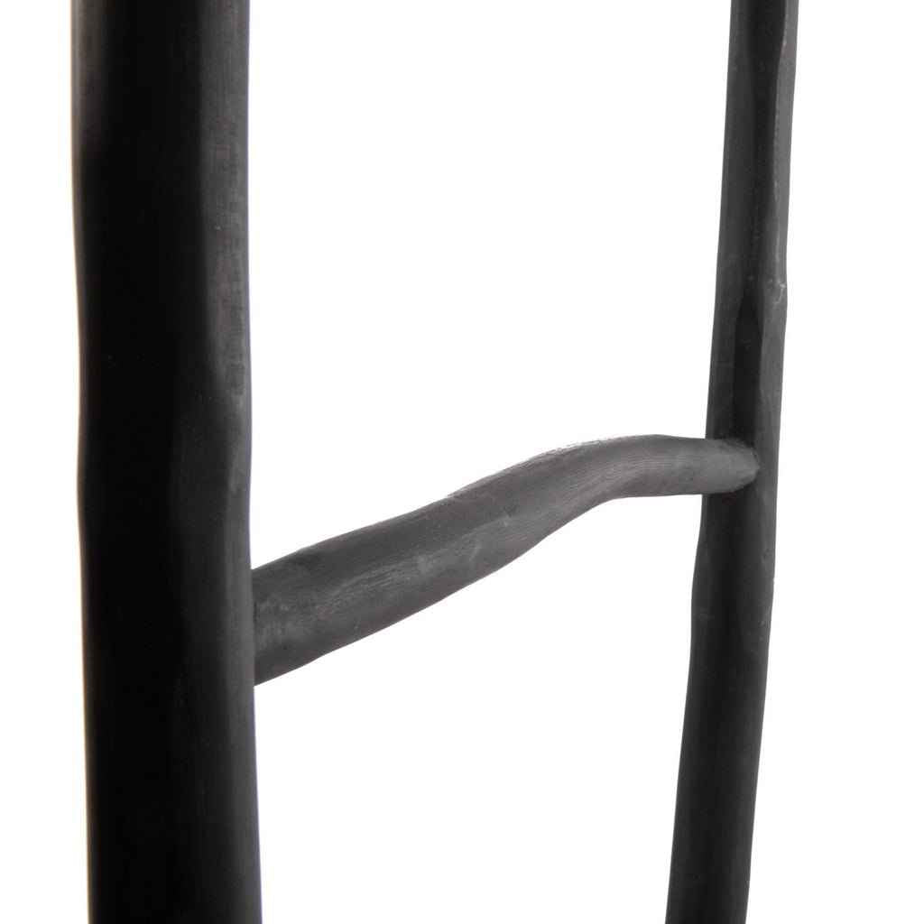 TULUM TEAK LADDER | BLACK