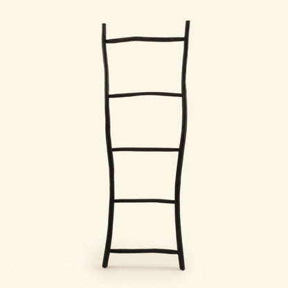 TULUM TEAK LADDER | BLACK - Green Design Gallery