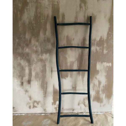 TULUM TEAK LADDER | BLACK