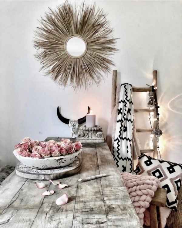 TULUM TEAK LADDER | NATURAL