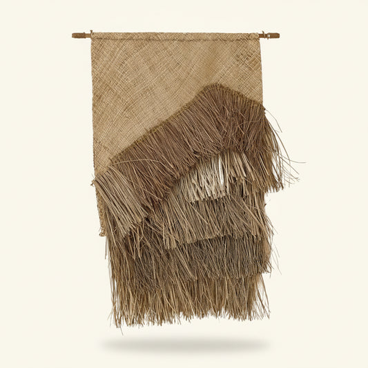 UBUD BAMBOO WALL TAPESTRY | NATURAL