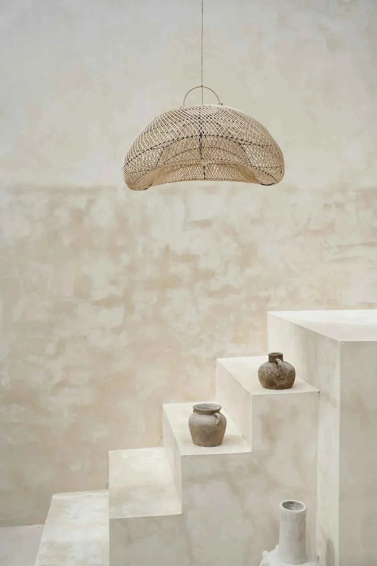 UDARA PENDANT SHADE | NATURAL RATTAN | LARGE