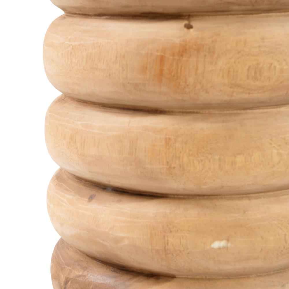 UMIKO SIDE TABLE + STOOL | NATURAL