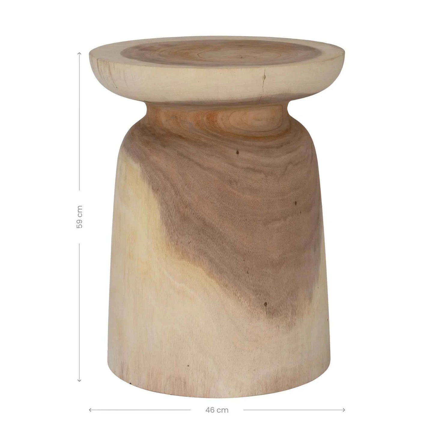 AKONI SIDE TABLE | LARGE | NATURAL