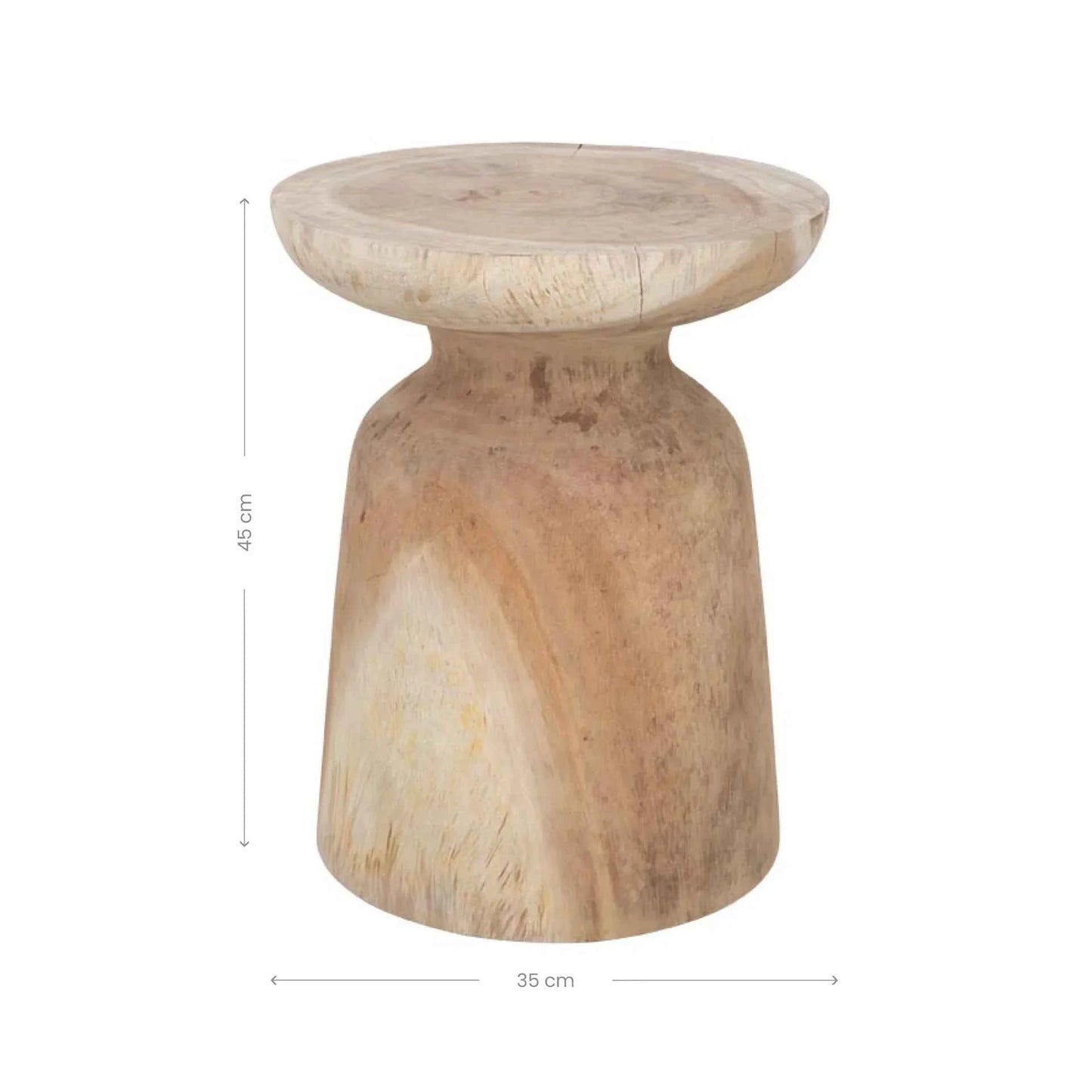AKONI SIDE TABLE | SMALL | NATURAL