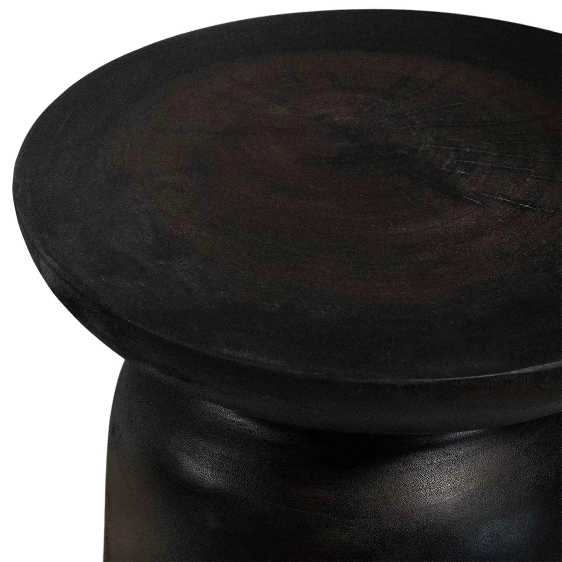 AKONI SIDE TABLE | LARGE | TRUFFLE