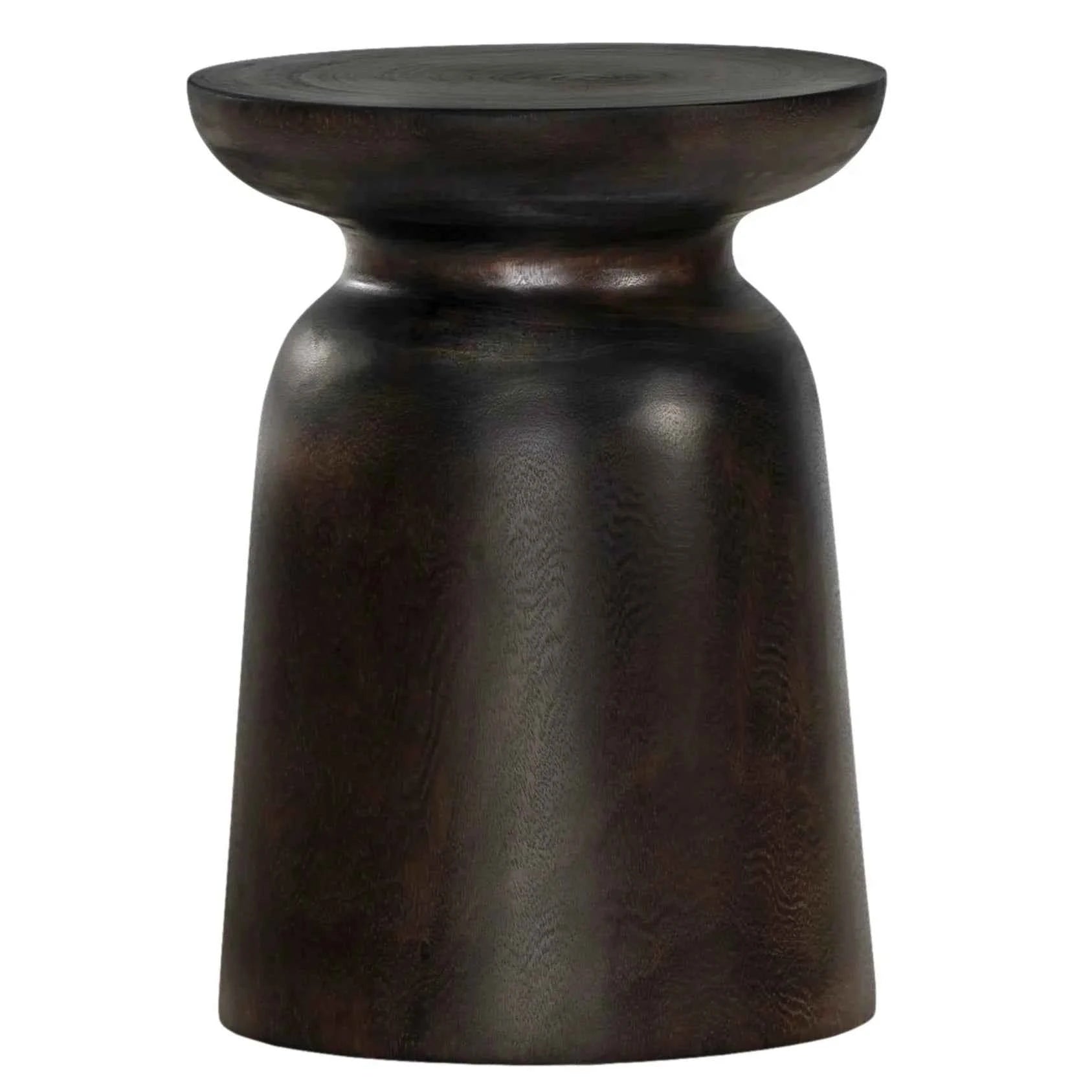 AKONI SIDE TABLE | SMALL | TRUFFLE