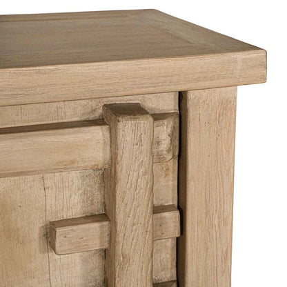 BULU (BED)SIDE TABLE | LEFT HAND DOOR | NATURAL