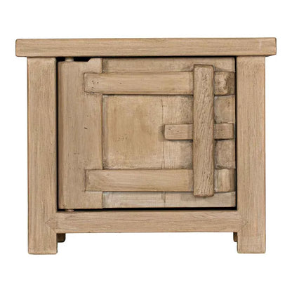 BULU (BED)SIDE TABLE | LEFT HAND DOOR | NATURAL