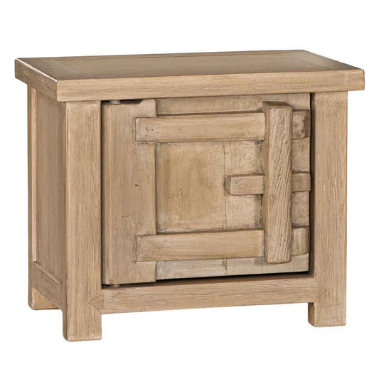 BULU (BED)SIDE TABLE | LEFT HAND DOOR | NATURAL