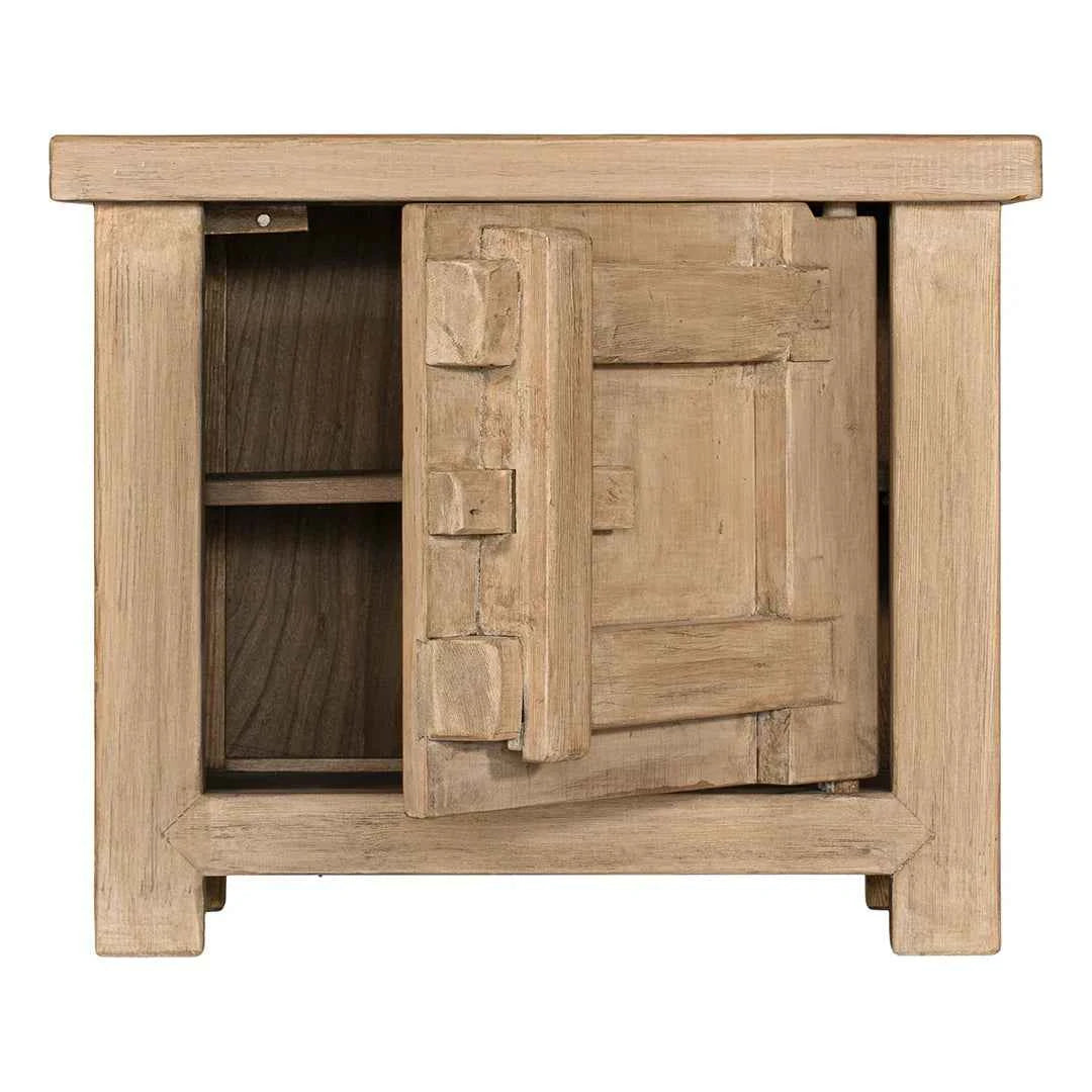 BULU (BED)SIDE TABLE | RIGHT HAND DOOR | NATURAL