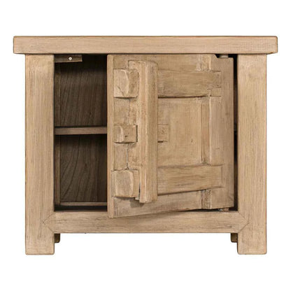 BULU (BED)SIDE TABLE | RIGHT HAND DOOR | NATURAL