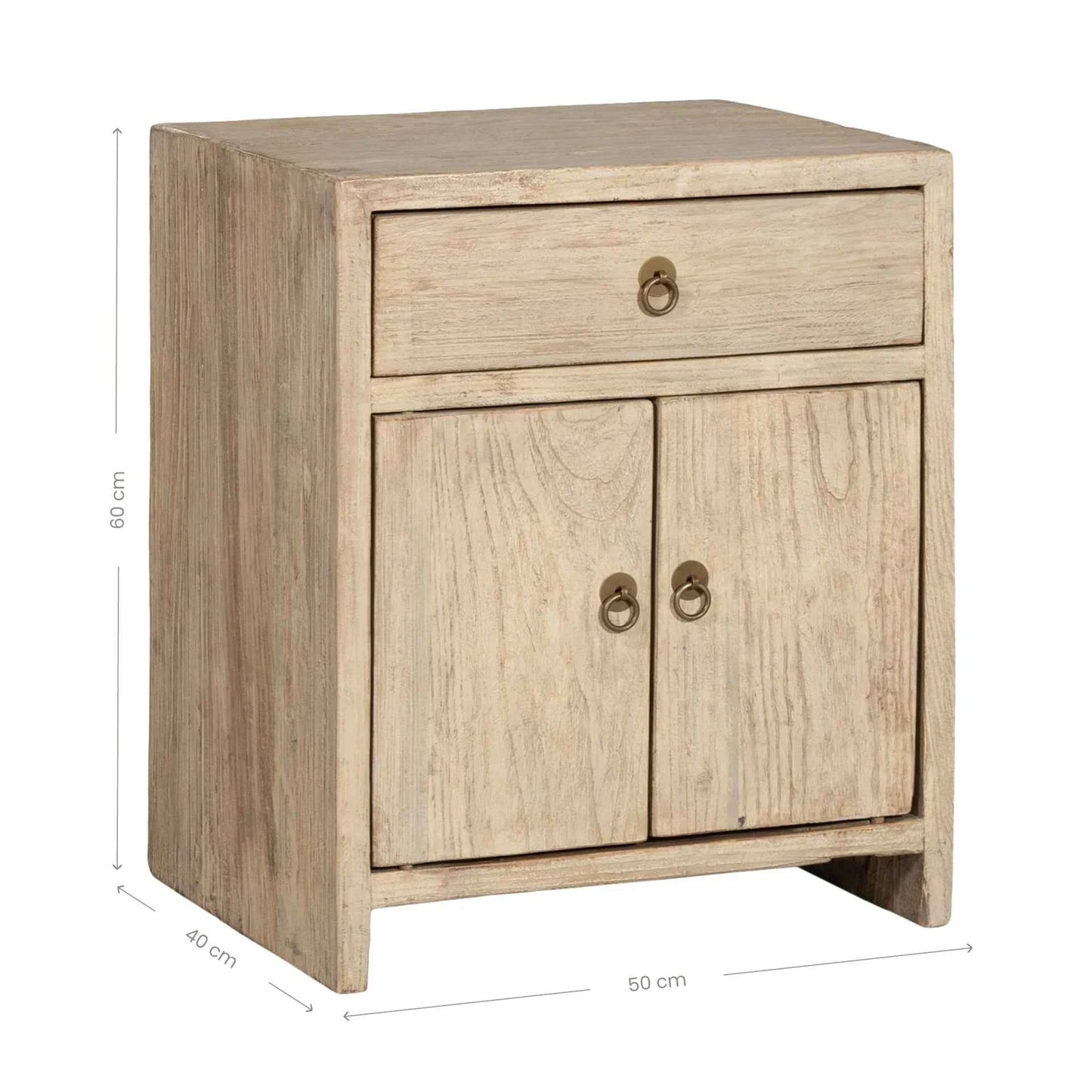 MARINA ELM (BED)SIDE TABLE | DRIFT