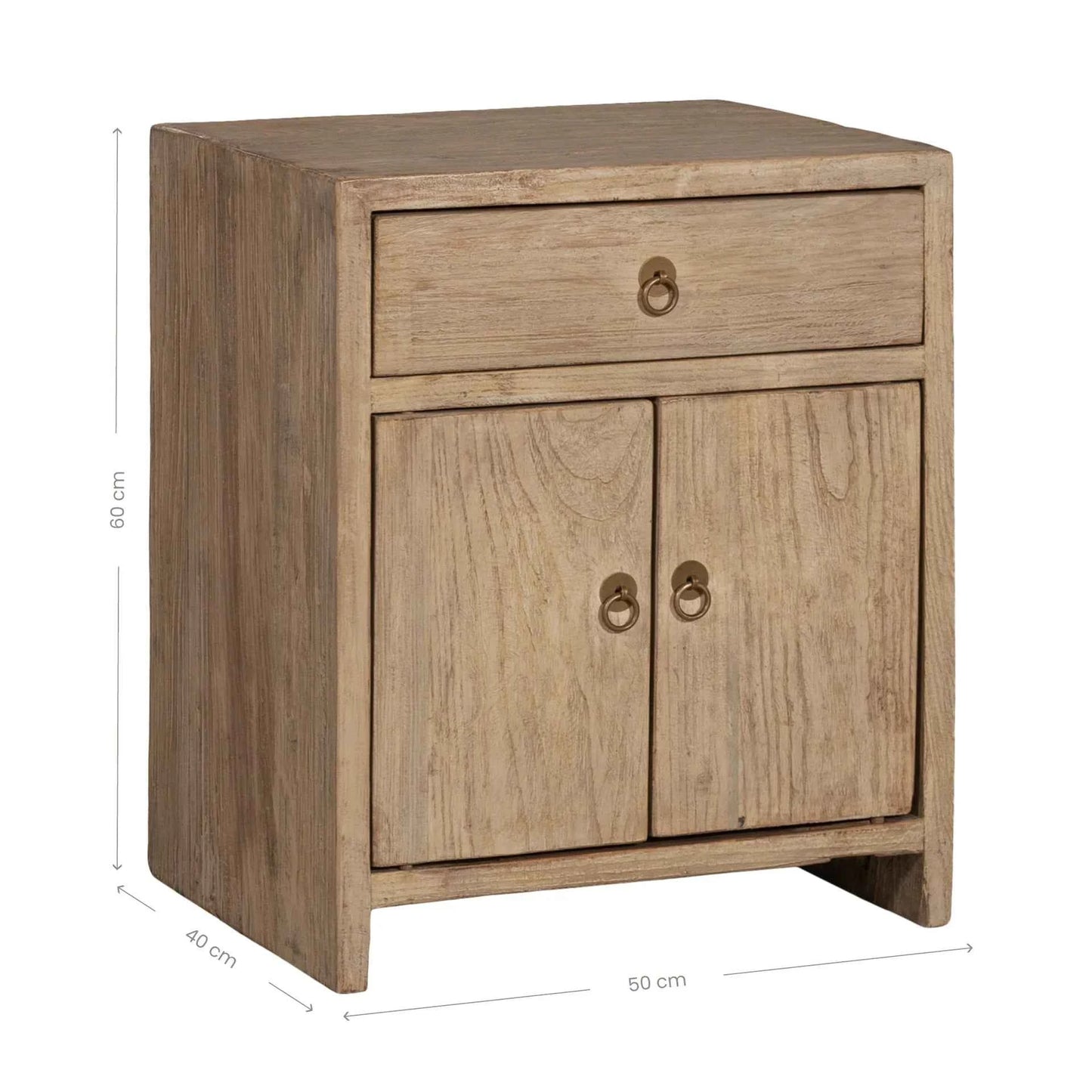 MARINA ELM (BED)SIDE TABLE | NATURAL