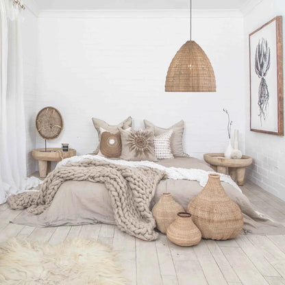 TAMALE SIDE TABLE | NATURAL