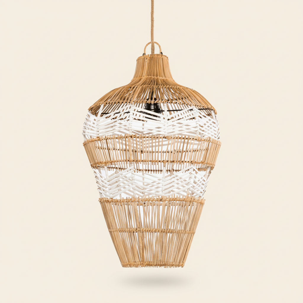 VAASE PENDANT / NATURAL RATTAN