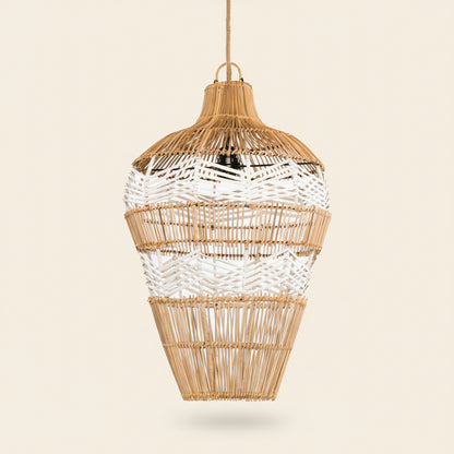 VAASE PENDANT / NATURAL RATTAN