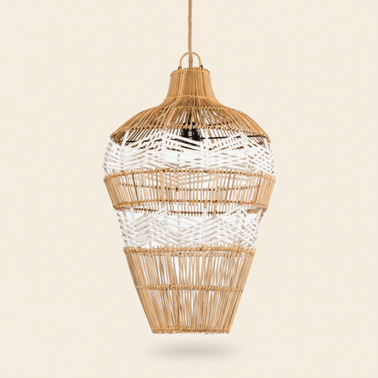 VAASE PENDANT / NATURAL RATTAN