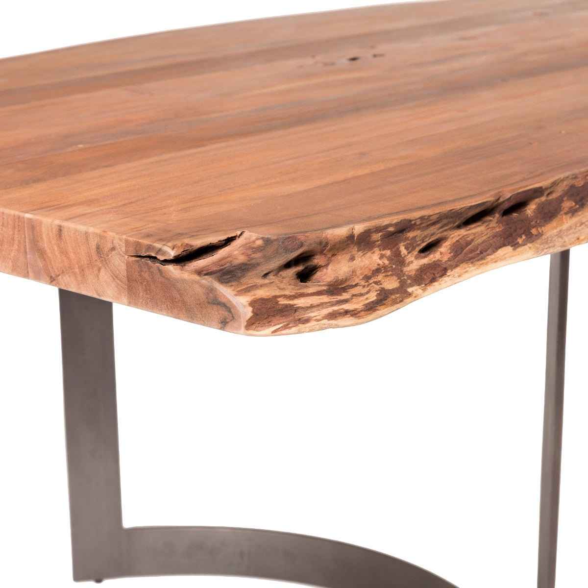 BENT LIVE-EDGE DINING TABLE
