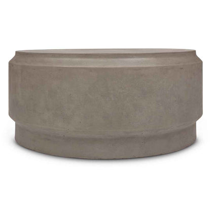 BARREL CONCRETE COFFEE TABLE