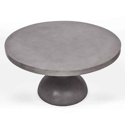 5' ROUND CONCRETE SPINDLE DINING TABLE